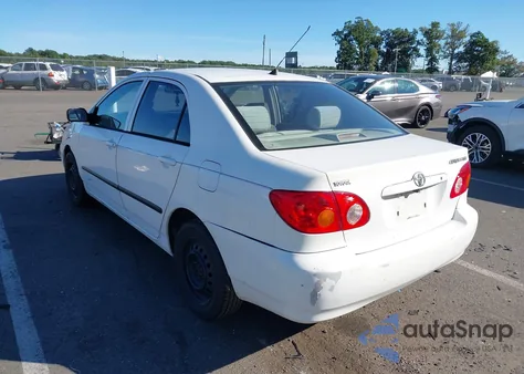 2003 Toyota Corolla Ce z USA, uszkodzony, nr VIN 1NXBR32E63Z057773
